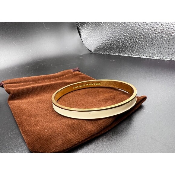 Kate Spade Ivory Enamel Bangle - Picture 5 of 7